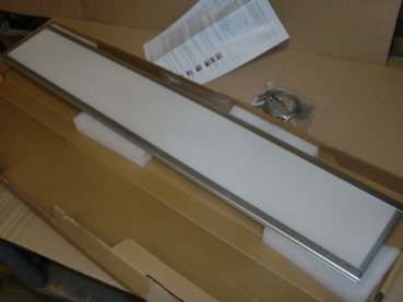 1566094911 LED Panel Linear 90cmAlu 21W 4100K, Pendelleuchte rechteckig 700mA